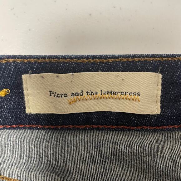 Pilcro And The Letterpress Slim Leg Jeans Size 27 - Picture 3 of 5